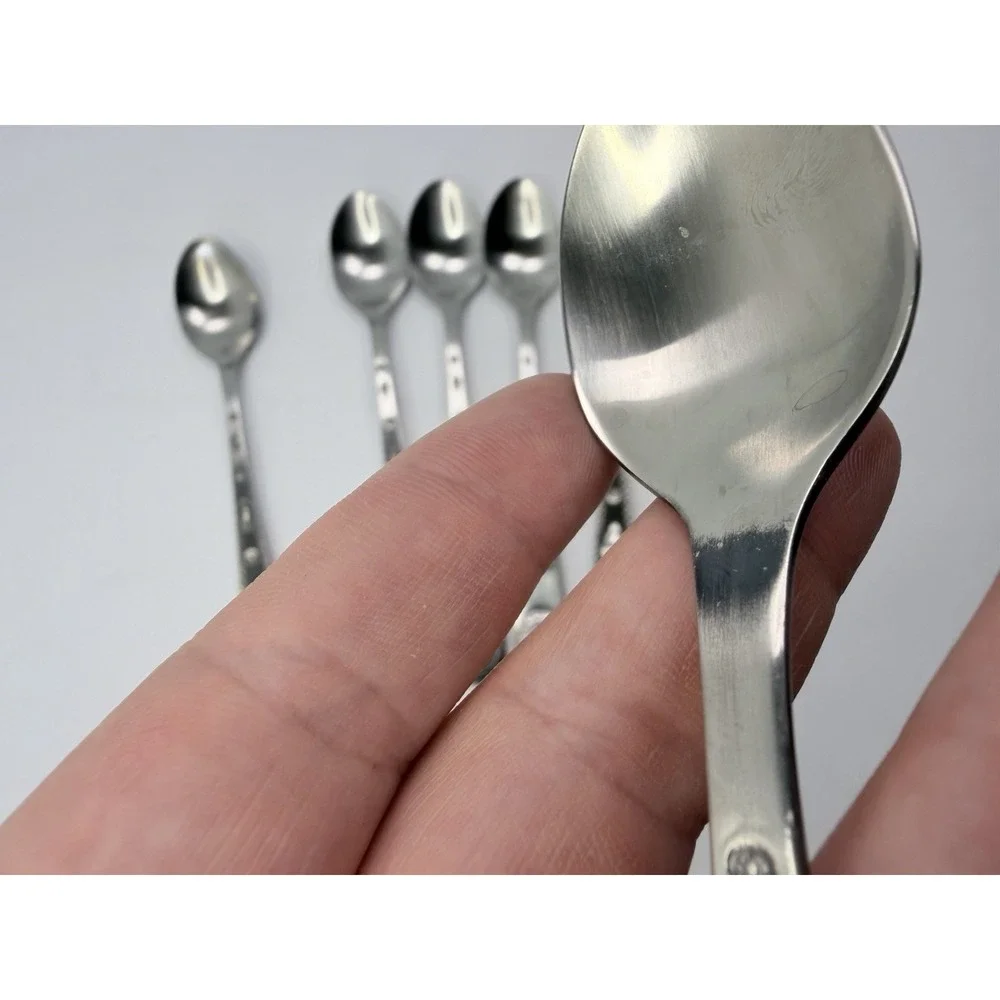 Wallace Taos 18/10 Southwest Style Stainless‎ Flatware Iced Tea Spoons Set Of 8